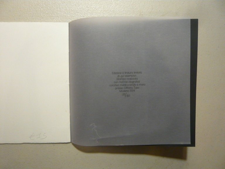 Anna Benedini, MARGOT woodcat n.1 Officina Typo, Modena, 2014