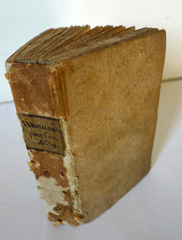 ANNUAIRE POUR L'AN 1839 PRÉSENTÉ AU ROI,BUREAU DES LONGITUDES[storia Francia