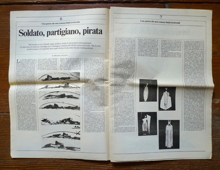 ANTIGONE 6 1986.BIMESTRALE DI CRITICA DELL'EMERGENZA,Manifesto[carceri,mafia | Immagine Gallery 3