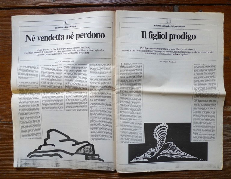ANTIGONE 6 1986.BIMESTRALE DI CRITICA DELL'EMERGENZA,Manifesto[carceri,mafia | Immagine Gallery 5