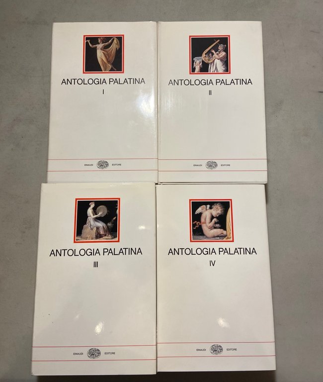ANTOLOGIA PALATINA, i Millenni Einaudi,1978[A cura di Filippo Maria Pontani | Immagine Gallery 2
