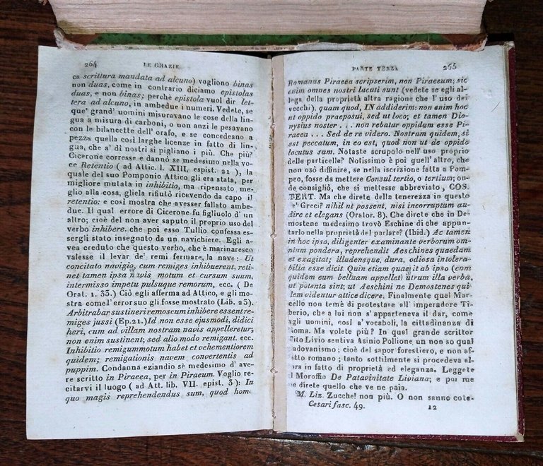 ANTONIO CESARI,DISSERTAZIONE SOPRA LO STATO PRESENTE DELLA LINGUA ITALIANA,1832