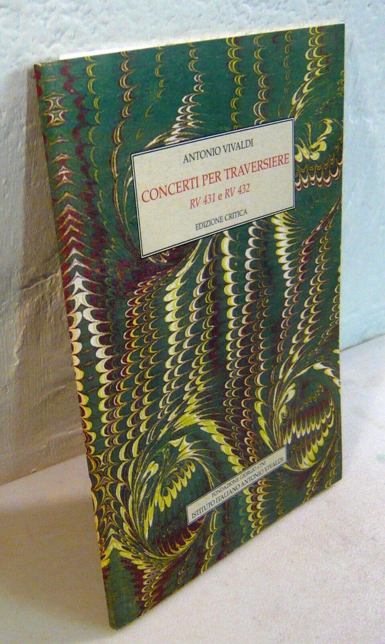 Antonio Vivaldi,CONCERTI PER TRAVERSIERE.RV 431/432,2001 Cini[ed.critica,musica