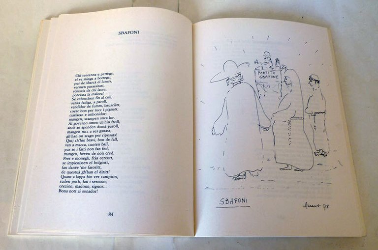 Arcano,LA ROSSUMADA.sessantanoeuv poesij milanes,1978[poesia,dialetto milanese