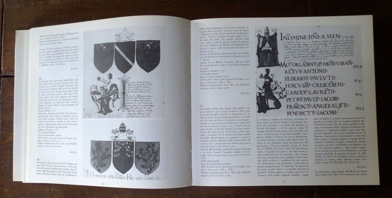 Archivio di Stato di Perugia,CARTE CHE RIDONO[catalogo mostra,documenti miniati