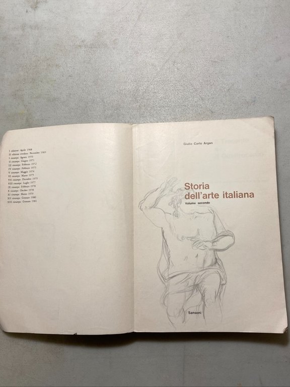Argan, STORIA DELL’ARTE ITALIANA, vol. 2, Sansoni 1981 | Immagine Gallery 5