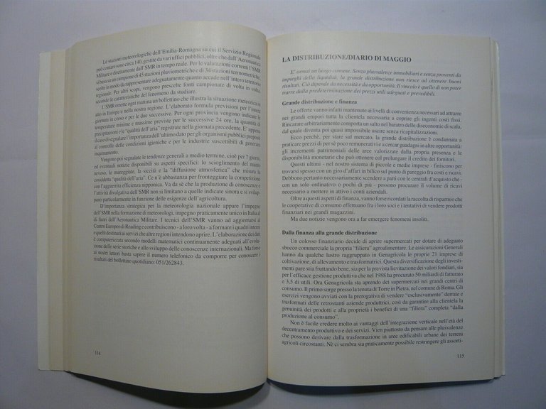Ariotti,PRODUZIONE, COMMERCIO, CONSUMI: ANALISI E TENDENZE,1995[economia