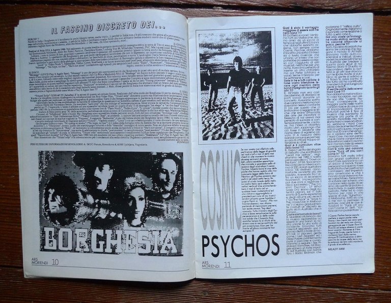 ARSMORIENDI n.10 1991,Firenze[fanzine,musica Mutoid Waste Co.,Bad Brains,Lolitas | Immagine Gallery 4