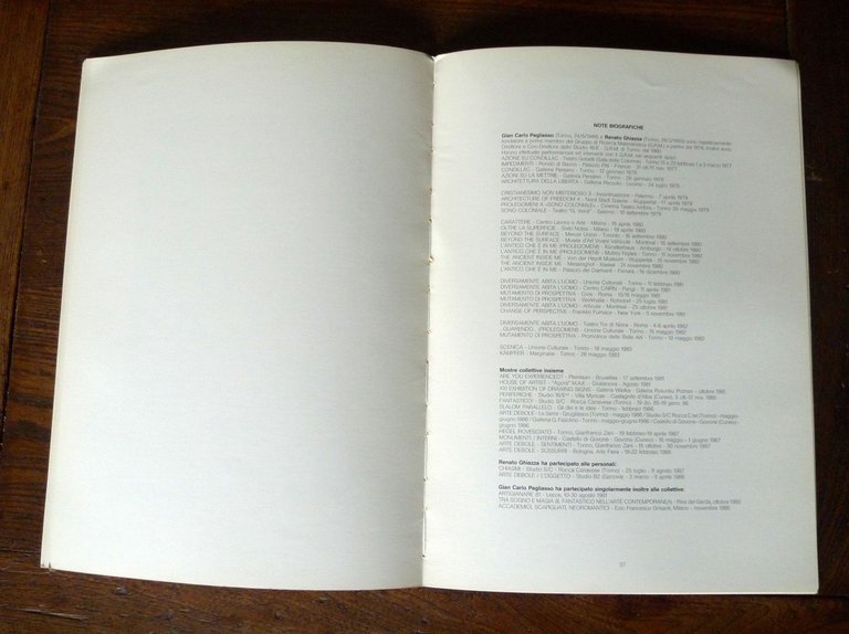 ARTE DEBOLE.IL RESTO,catalogo mostra 1988[ALPEGIANI,ANTINUCCI,GHIAZZA,PAGLIASSO | Immagine Gallery 10