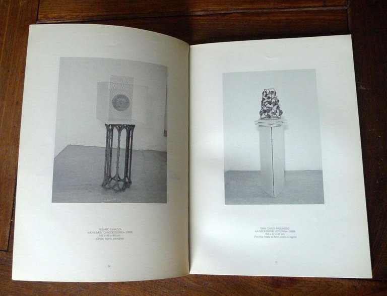 ARTE DEBOLE.IL RESTO,catalogo mostra 1988[ALPEGIANI,ANTINUCCI,GHIAZZA,PAGLIASSO | Immagine Gallery 6