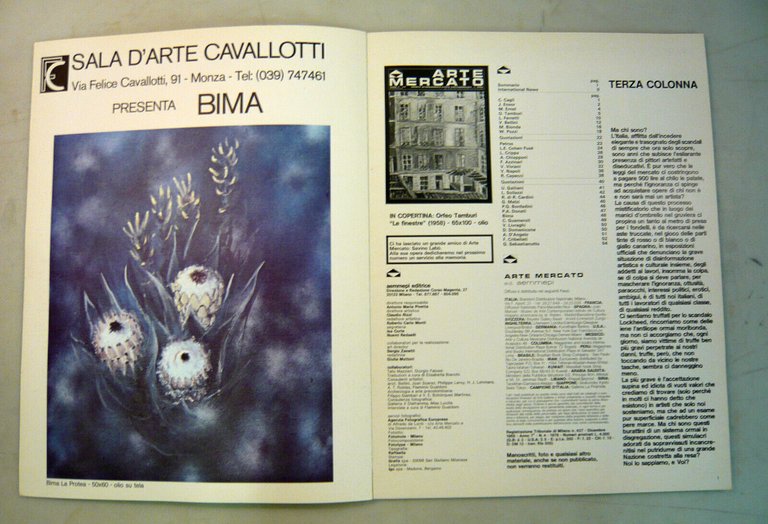 ARTE MERCATO 4 1976.Mensile internazionale d'arte contemporanea[Orfeo Tamburi