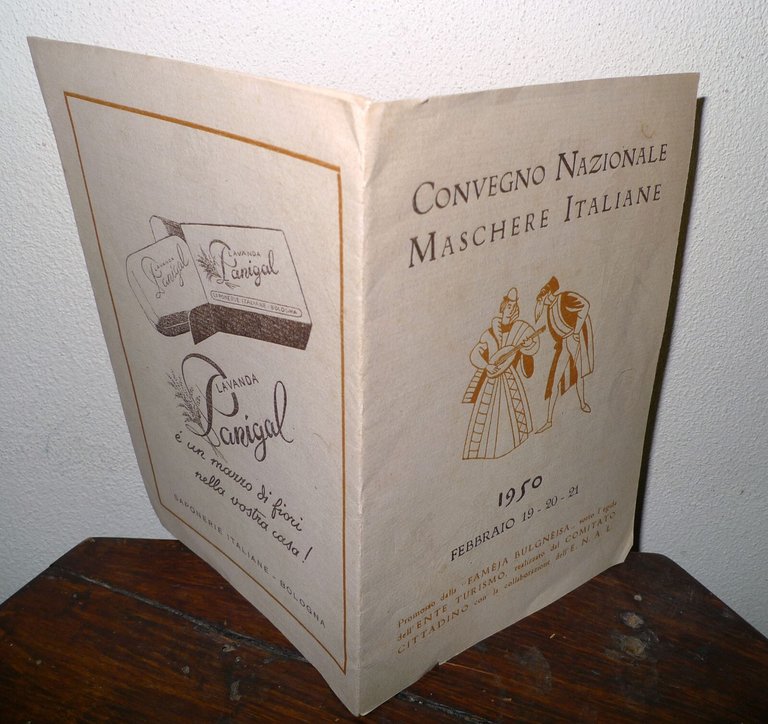 CONVEGNO NAZIONALE MASCHERE ITALIANE,1950 Bologna[FAMÈJA BULGNÈISA,teatro | Immagine Gallery 1