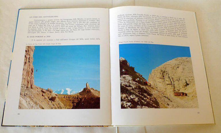 Artoni,SELLA MARMOLADA.DOLOMITI OCCIDENTALI.Guida,1975 Manfrini[alpinismo,rifugi