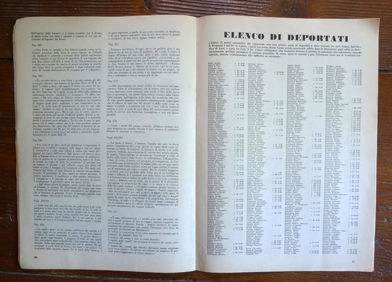 ASS.NAZ.EX DEPORTATI POLITICI IN GERMANIA,L'OBLIO È COLPA,1953[lager,nazismo | Immagine Gallery 7