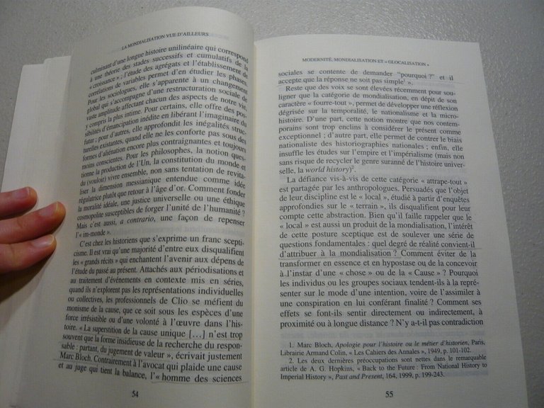 Assayag,LA MONDIALISATION VUE D’AILLEURS, Seuil 2005[India, globalizzazione