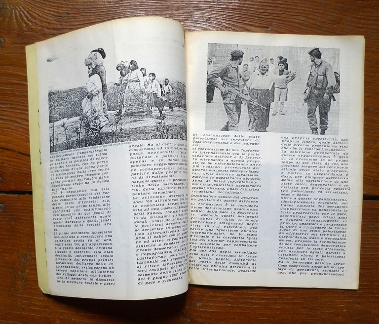 Associazione Ghassan Kanafani,INTIFADA,1989[rivista,PALESTINA,ISRAELE
