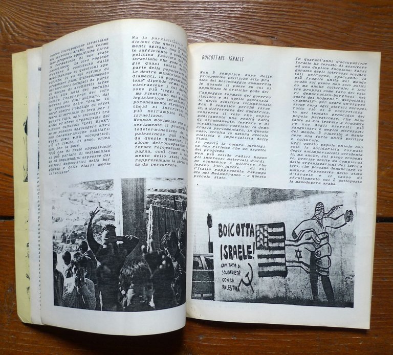 Associazione Ghassan Kanafani,INTIFADA,1989[rivista,PALESTINA,ISRAELE