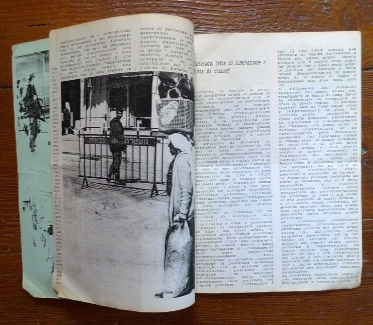 Associazione Ghassan Kanafani,INTIFADA,Maggio 1989[rivista,PALESTINA,ISRAELE | Immagine Gallery 4