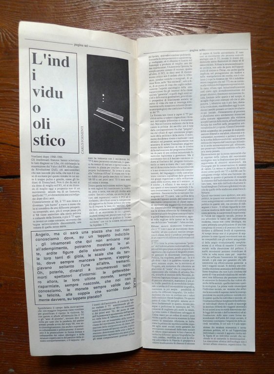 aTRAVERSO 2 Mar.1987.RIVISTA DI CRITICA DEL TEMPO[Bologna,Bifo,Scalzone,1977 | Immagine Gallery 4