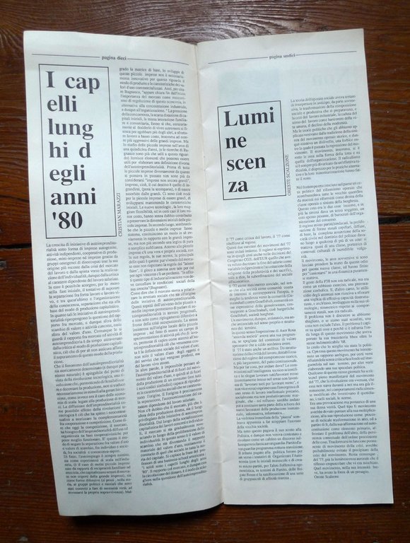aTRAVERSO 2 Mar.1987.RIVISTA DI CRITICA DEL TEMPO[Bologna,Bifo,Scalzone,1977 | Immagine Gallery 5