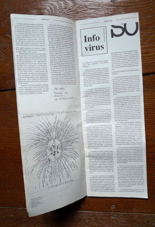 aTRAVERSO 3 Mag-Giu 1987.RIVISTA DI CRITICA DEL TEMPO[Bologna,Bifo,Guattari | Immagine Gallery 5