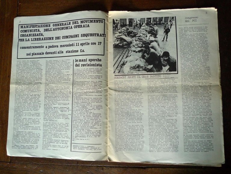 AUTONOMIA.SETTIMANALE POLITICO COMUNISTA Anno II n.13 1979[Padova,Vesce,operaia