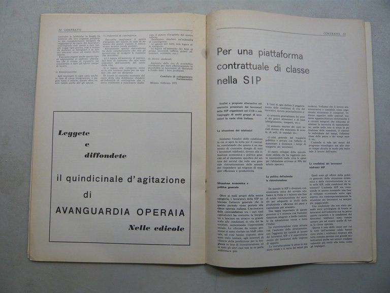 AVANGUARDIA OPERAIA.Per l’organizzazione comunista, 23-1972 | Immagine Gallery 4