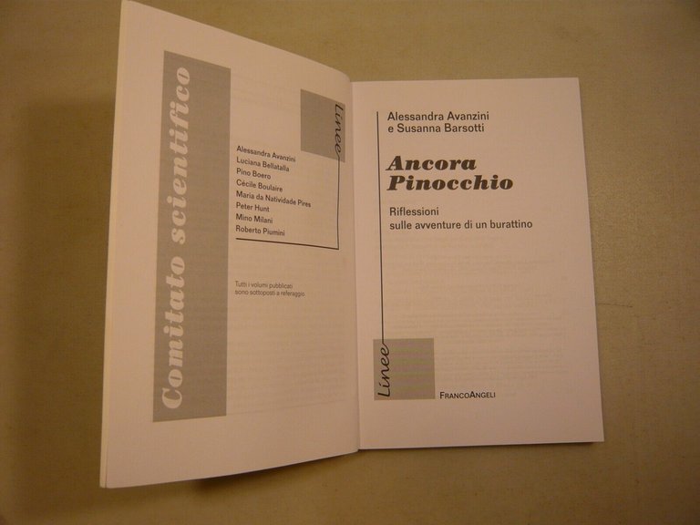 Avanzino,Barsotti,ANCORA PINOCCHIO,FrancoAngeli 2021