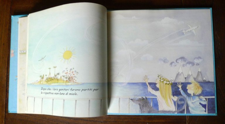 Babette Cole,E VISSERO DIVISI E CONTENTI,1998 EMME[illustrazione,per bambini