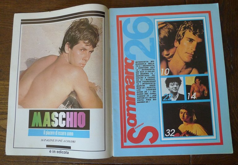 BABILONIA n.26 Giugno 1985.MENSILE DI CULTURA E SEDUZIONE GAY[Mariangela Melato | Immagine Gallery 3