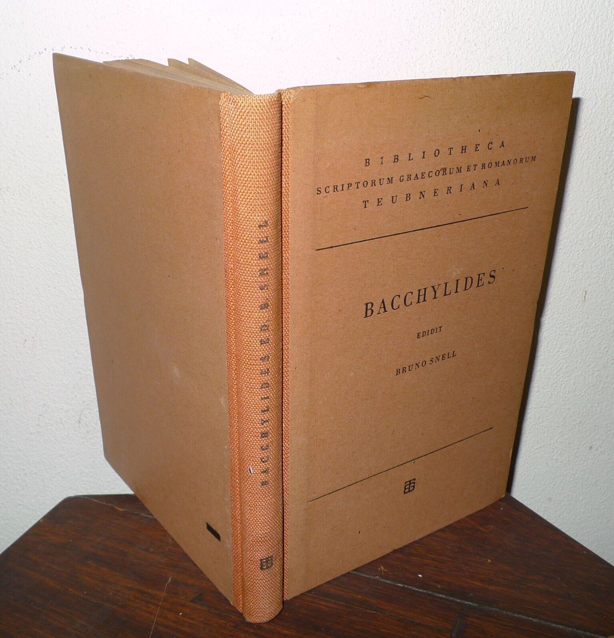 [Bacchilide]BACCHYLIDIS CARMINA CUM FRAGMENTIS,1949 Teubner[POESIA GRECA,Snell