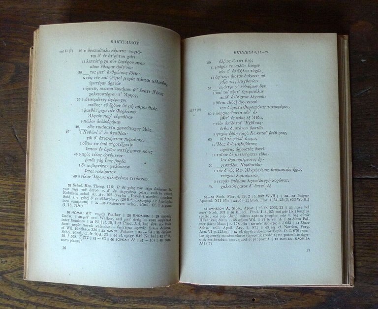 [Bacchilide]BACCHYLIDIS CARMINA CUM FRAGMENTIS,1949 Teubner[POESIA GRECA,Snell