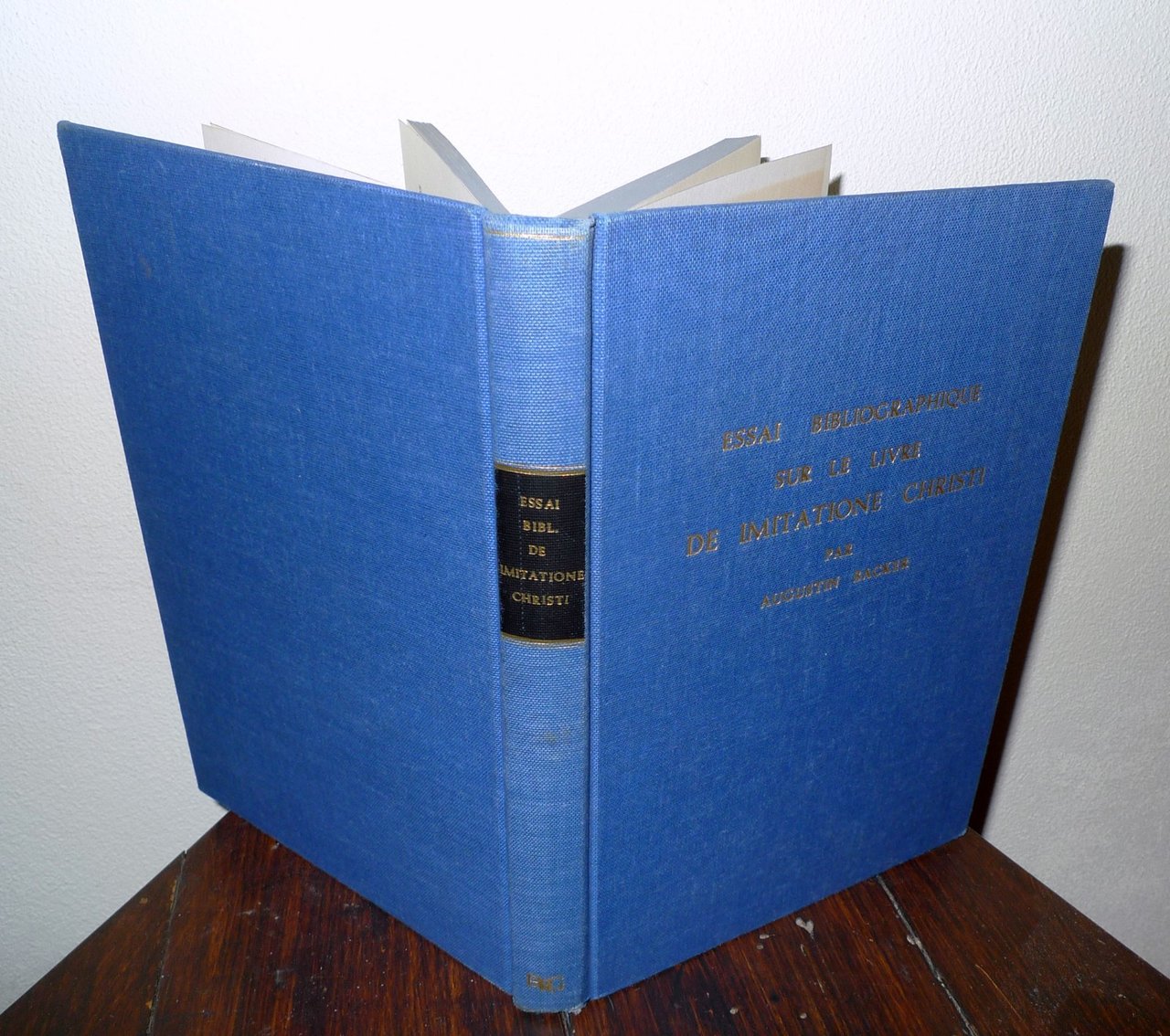 Backer,ESSAI BIBLIOGRAPHIQUE SUR LE LIVRE DE IMITATIONE CHRISTI,1966[anastatica