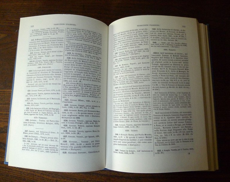 Backer,ESSAI BIBLIOGRAPHIQUE SUR LE LIVRE DE IMITATIONE CHRISTI,1966[anastatica