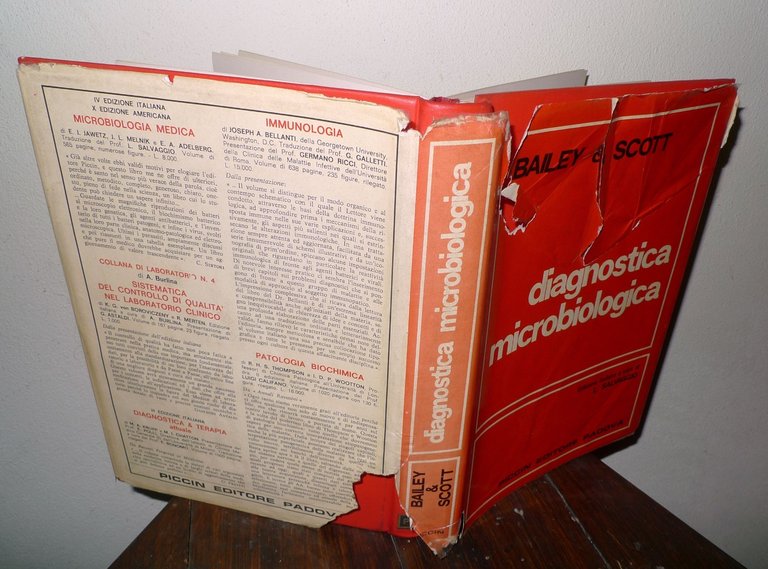 Bailey/Scott,DIAGNOSTICA MICROBIOLOGICA,1973 Piccin[medicina,batteri