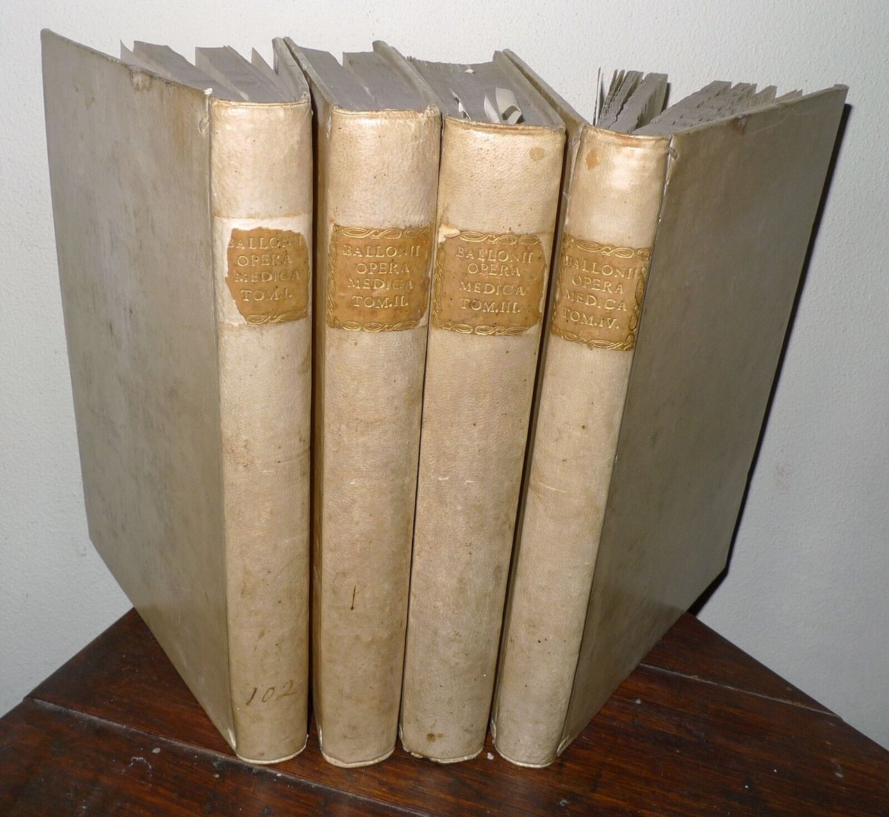Baillou,GULIELMI BALLONII OPERA OMNIA MEDICA,1734 Venezia[STORIA MEDICINA