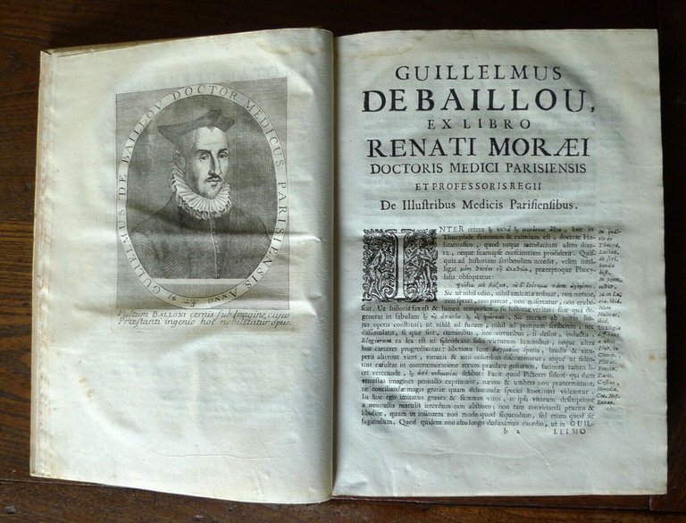 Baillou,GULIELMI BALLONII OPERA OMNIA MEDICA,1734 Venezia[STORIA MEDICINA