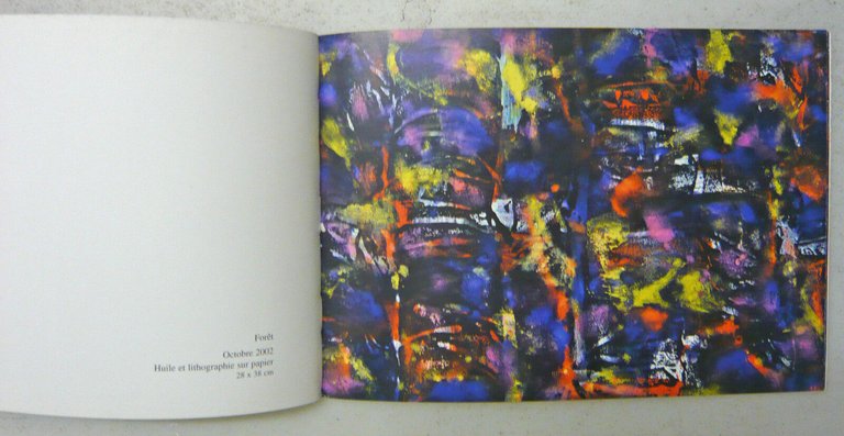 Bailly,HERVÉ BORDAS.Forêts-Cortèges.Peintures 1996-2003[catalogo arte contempora