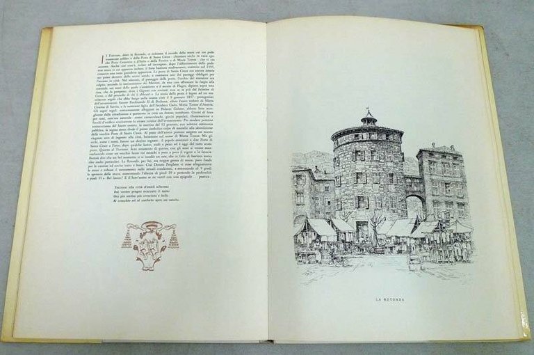 Baldessarri/Ducati,TRENTO.Cenno storico,'69 Manfrini[illustrazioni,storia locale