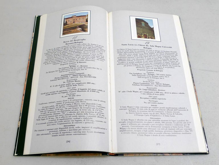 Baldini,EDIFICI STORICI DELL'EMILIA-ROMAGNA PER CONGRESSI E MEETING,1991[GUIDA