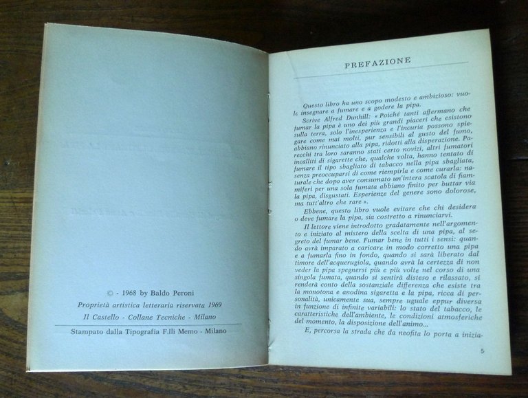 Baldo Peroni,L'ARTE E IL PIACERE DI FUMARE LA PIPA,1969 Il … | Immagine Gallery 3