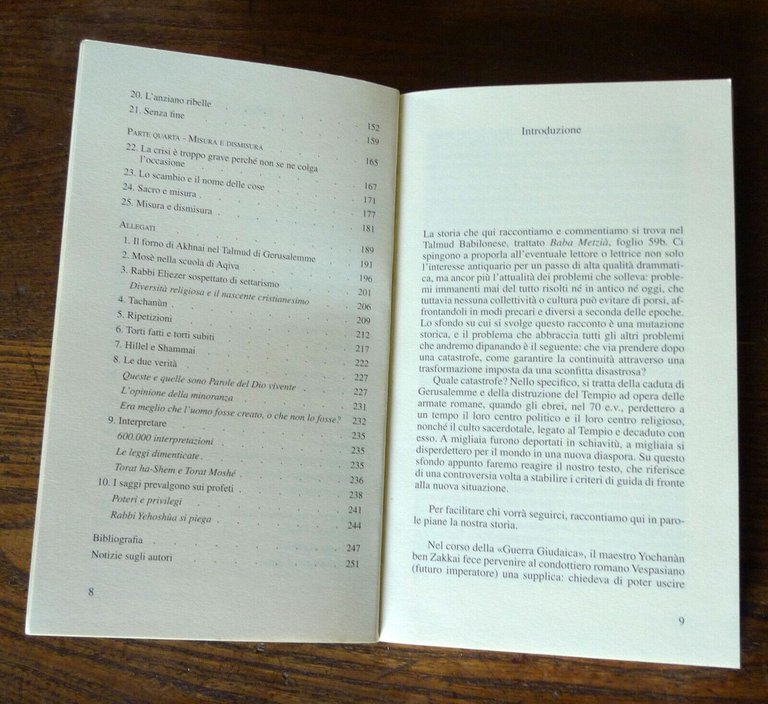 Bali,IL FORNO DI AKHNAI.UNA DISCUSSIONE TALMUDICA SULLA CATASTROFE,2010[ebraismo