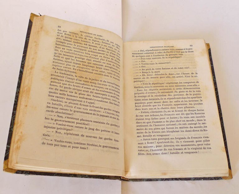 BALLEYDIER,HISTOIRE DE LA RÉVOLUTION DE ROME 1846-1850[storia Roma,rivoluzione