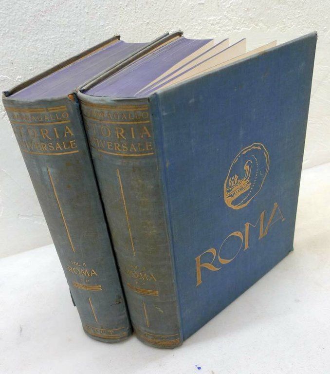 Barbagallo,STORIA UNIVERSALE,UTET 1931-55,9 tomi[preistoria,Grecia,Roma,Medioevo