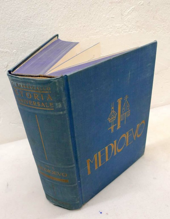 Barbagallo,STORIA UNIVERSALE,UTET 1931-55,9 tomi[preistoria,Grecia,Roma,Medioevo