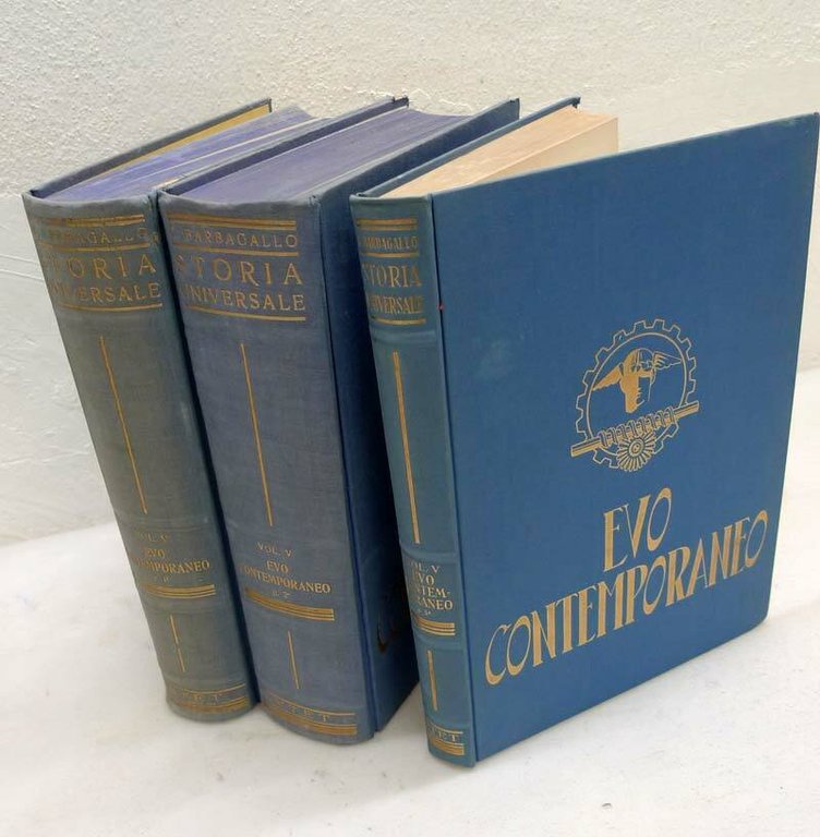 Barbagallo,STORIA UNIVERSALE,UTET 1931-55,9 tomi[preistoria,Grecia,Roma,Medioevo