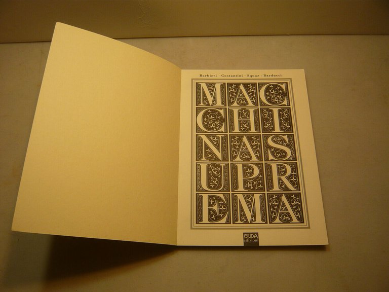 Barbieri/Costantini/Squaz/Barducci,MACCHINA SUPREMA,Ravenna,2011