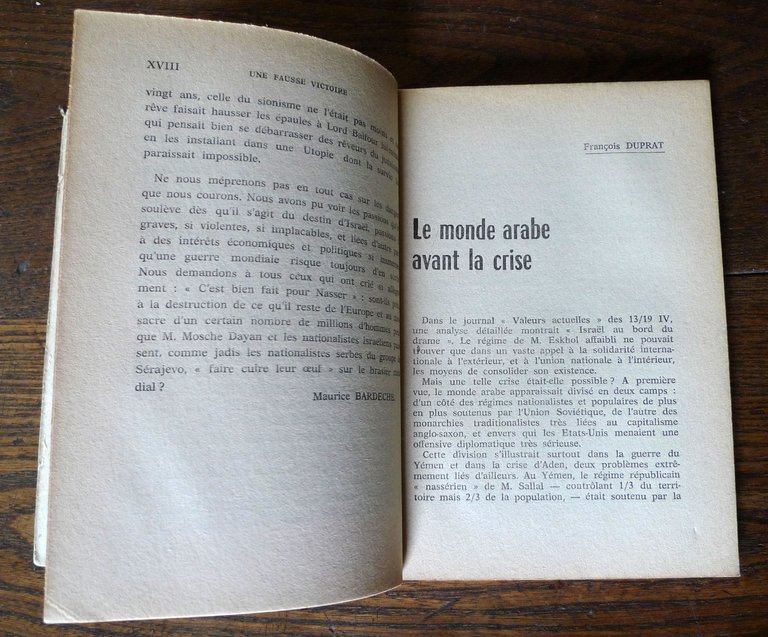 Bardeche/Duprat,L'AGRESSION ISRAELIENNE et ses consequences,1967[storia,Israele | Immagine Gallery 4