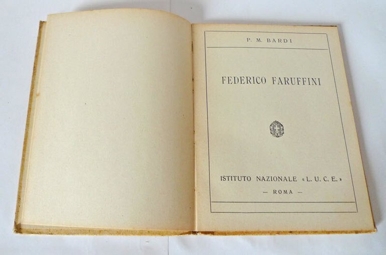 Bardi,FEDERICO FARUFFINI,1934 LUCE[L'ARTE PER TUTTI,ARTI GRAFICHE BERGAMO