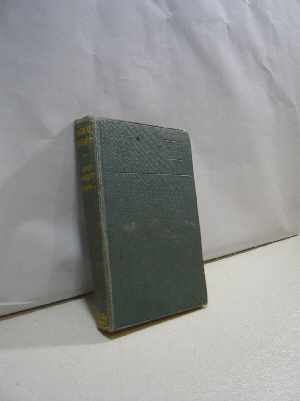 Barrett, PHYSICAL RESEARCH, Londra 1910